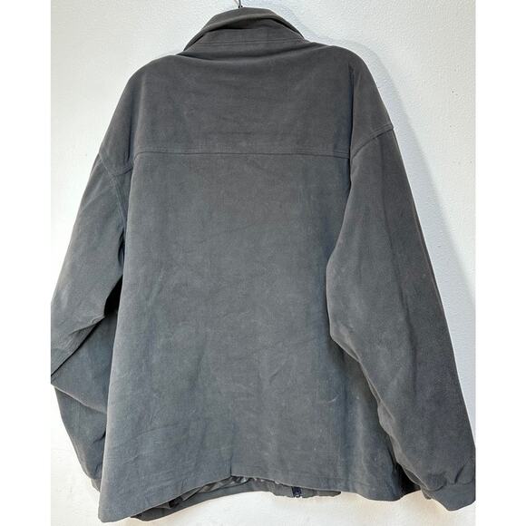 Concealed Carry Pocket - West Waterproof Fleece Jacket 2XL Olive Green - Picture 2 of 7